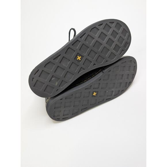 Dr. Martens Hackney Black Glitter Leather Combat Boots Women's US 5 - Picture 8 of 9